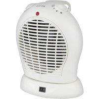 Igenix 2kW Upright Fan Heater Oscillating White
