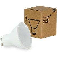 ValueLights GU10 Pack of 6 5W Spotlight Cool White LED Bulbs