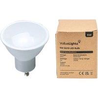 ValueLights GU10 Pack of 6 5W Dimmable Spotlight Warm White LED Bulbs