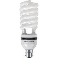 ValueLights 30w BC B22 Energy Reducing Daylight CFL Spiral Bulb in White