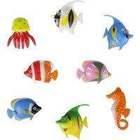 ValueLights Fish 8 Pack Multi-Colored Floor Bubble Lamp Accessory