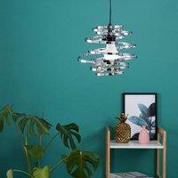 ValueLights Bensson Silver Ceiling Pendant Shade