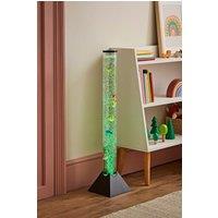 ValueLights Bubble Lamp 80cm Black Floor Table Childrens Sensory Bubble Lamp