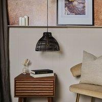 ValueLights Lobster Pot Style Ceiling Pendant Light Lamp Shade in Brown