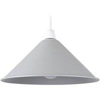ValueLights Waywell Grey Ceiling Pendant Shade