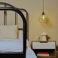 ValueLights Diablo Grey Ceiling Pendant Shade