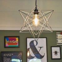 ValueLights Sadira Grey Ceiling Pendant Shade