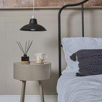 ValueLights Civic Metro Style Black Ceiling Pendant Shade