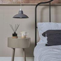 ValueLights Civic Grey Ceiling Pendant Shade