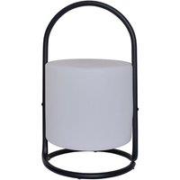 ValueLights Corte Black Outdoor Table Lamp Dimmable