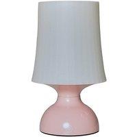 ValueLights Colmar Pink Outdoor Table Lamp