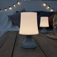 ValueLights Colmar Grey Table Lamp