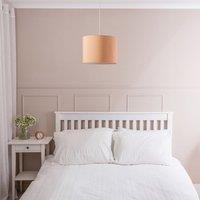 ValueLights Torbery Set of 3 Nesting Easy Fit Ceiling Pendant Light Lamp Shades in Camel