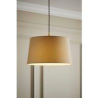 ValueLights Aspen Natural Tapered Easy Fit Pendant Lamp Shade | Size: Large