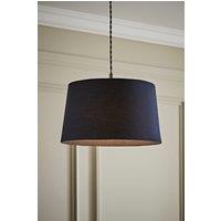 ValueLights Aspen Navy Blue Tapered Easy Fit Pendant Lamp Shade | Size: Small