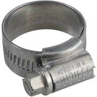Jubilee Hose Clip - Size 0X, 18-25mm - Box of 10 in Silver