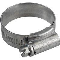 Jubilee Hose Clip - Size 1 Range 25 - 35mm - Box of 10 in Silver