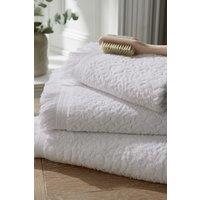 Murmur 'Lotta Sculpted' Cotton Towel in White