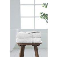 Martex 100% Cotton, 750gsm Hand Towel (Pack of 2) in White