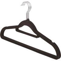 Ashley Velvet Coat Hangers - Black - Pack of 3