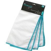 JVL Car Care Cleaning Range Large Microfibre Cloths, Microfibre in Turquoise | Size: 1 Pack