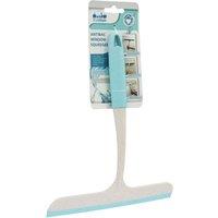 JVL Pro Clean Anti-Bac Hand Held Window Squeegee in Baby Blue | Size: 1 Pack
