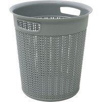 JVL Loop 12L Round Bin in Grey