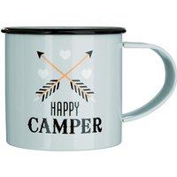 Orsina Stylish 350Ml Happy Camper Mug, Long Lasting Drinking Mug For Tea, Durable Design Coffee Mugs For Kitchen in Blue