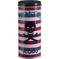 Orsina Vibrant Fun Times Storge Canister, Durable Tall Food Container For Bedroom, Versatile Kitchen Canister