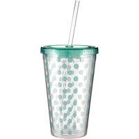 Orsina Durable Spot Drinks 450Ml Cup, Versatile Plastic Water Cup, Portable Safe Plastic Water Drinking Cup in Green