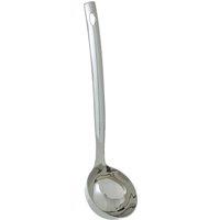 Orsina Elegant Copper Finish Ladle, Premium Copper Plated Serving Spoon, Kitchen Cooking Tool With Long Handle in Grey
