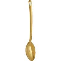 Orsina Rose Gold Plated Serving Spoon With Extended Grip, Metal Spoon With Hanging Loop, Stylish Cooking Spoon