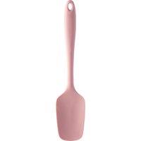 Orsina BPA-Free Light Green Silicone Turner, Nonstick-Safe Spatula, Stain Resistant Tapered Handle Kitchen Turner in Pink