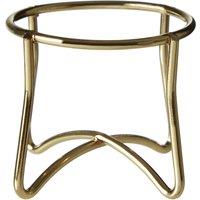 Orsina Single Matte Black Egg Holder, Sleek Wire Frame Design For Holding A Single Egg, Durable Metal With Modern in Gold