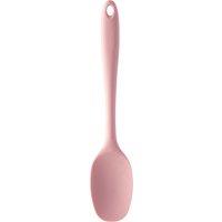 Orsina Heat-Resistant Light Pink Silicone Spoon, Stain Resistant Cooking Spoon, Kitchen Tool With Hanging Loop