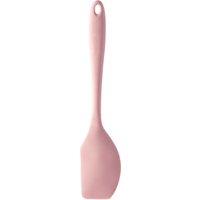 Orsina Stylish Light Pink Silicone Spatula, Kitchen Turner With Flat Edge, Non-Stick & Stain Resistant Rubber Spatula