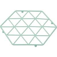 Orsina Copper Finish Trivet, Stylish Wire Trivet For Protecting Surfaces From Hot Pots & Pans, Durable Metal in Green