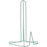 Orsina Pink Finish Kitchen Roll Holder, Stylish Wire Frame Design With Durable Metal Construction, Soft Pink in Green
