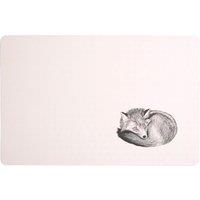 Orsina Set Of Two Mini Forest Placemats & Coasters, Woodland-Themed Dining Set, Heat Resistant Tableware