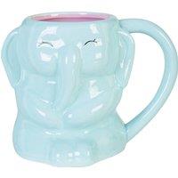 Orsina Versatile Design Elephant Mug, Elegant Small Milk Mug For Bedroom, Dishwasher Safe Coffee Mug For Livingroom in Green