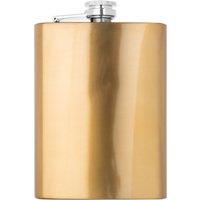 Orsina Auden 8Oz Gold Finish Hip Flask