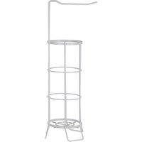 Orsina Linnea Toilet Roll Holder, Strong Iron Wire in White