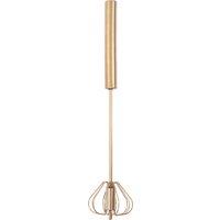 Orsina Durable Press & Spin Silver 30cm Whisk, Innovative Stainless Steel Whisk, Effortless Mixing Best Whisk in Gold