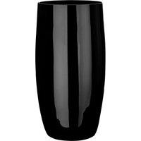 Orsina Durable Set Of Four Hi Ball Black Glasses, Stylish Water Drinking Glass, Practical Build High Ball Glass