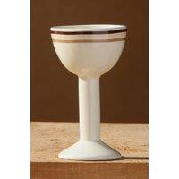 Orsina Durable Design Set Of Two Neapolitan Egg Cups, Cermaic Design Best Egg Cups, Versatile Ceramic Egg Cups in Cream