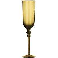 Orsina Practical Set Of Four Purple Glasses, Elegant Champagne Glasses, Durable Drink Glasses For House Bar in Brown