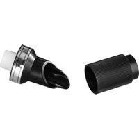 Orsina Versatile Plastic Wine Pourer Stopper, Secured Wine Bottle Stopper & Pourer, Durable Stopper & Pourer in Black