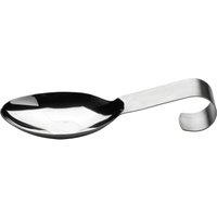 Orsina Brushed Stainless Steel Spoon Rest in Silver