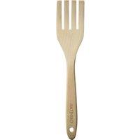 Orsina Sturdy Wooden Serving Fork, Multipurpose Salad Fork, Kitchen Prep Utensil, Unique Rustic Natural Wood Fork