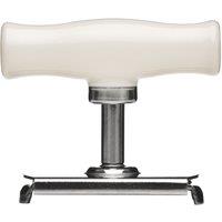 Orsina Nostalgic Stainless Steel Jar Opener, Versatile Jar Opener For Kitchen, Dishwasher Safe Best Jar Opener in White